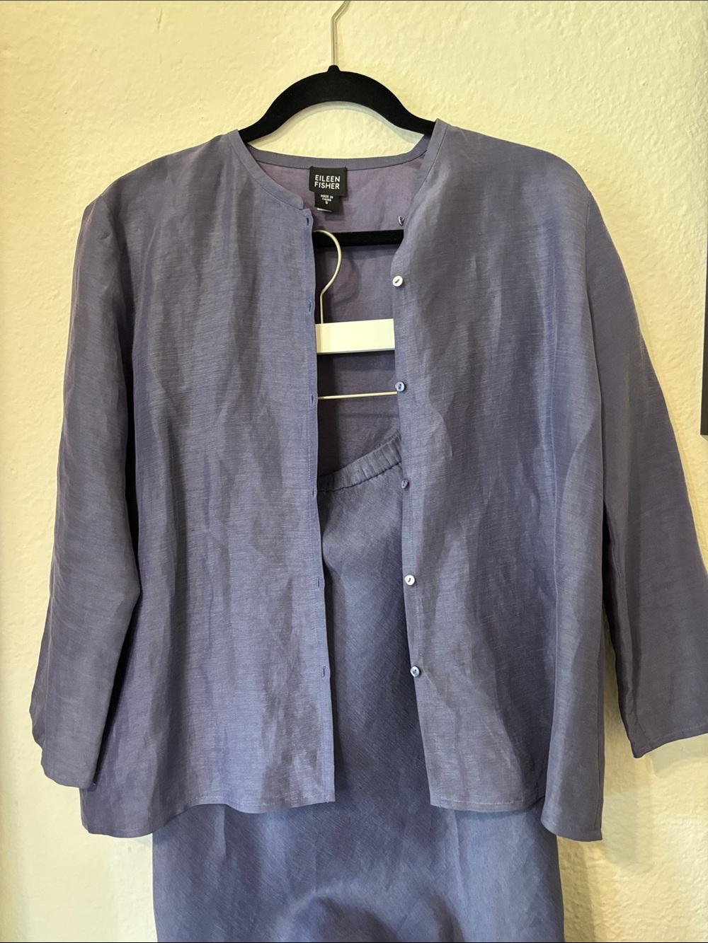 Eileen Fisher 100% Linen and Silk Skirt Set - Sizes S and M - Picture 4 of 6